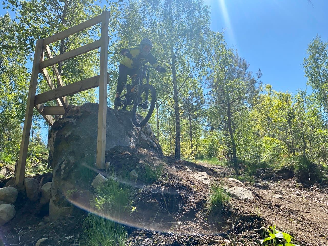 Downhillcykling. Foto: Markus Olofsson